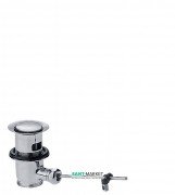 Зливний клапан Hansgrohe Axor для раковин і біде хром 51302000