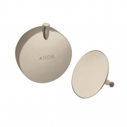 Зовнішня частина для сифона з переливом Hansgrohe Axor Flexaplus S шліфований нікель 58312820