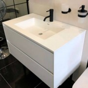 Раковина для ванной врезная IStone Illumina белый матовый WD38446F