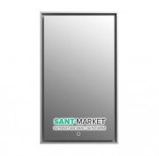 Зеркало в ванную комнату Istone Patience с LED-подсветкой рама белый матовый камень WD2912-2