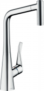 Смеситель для кухни Hansgrohe Metris M71 320 Eco 2jet однорычажный хром 14780000
