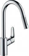 Змішувач для кухні Hansgrohe Focus M41 240 Eco 2jet змішувач хром 31833000