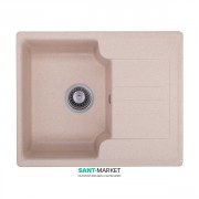 Мийка для кухні Granado Avila врізна 60,2х48,8 см нанограніт avena 0502