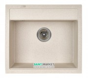 Мийка для кухні Granado Lerida 56х51 см нанограніт terra 0403