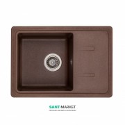 Мийка для кухні Granado Palma врізна 62х43,5 см нанограніт marron 2006