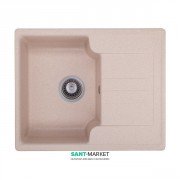 Мийка для кухні Granado Avila врізна 60,2х48,8 см нанограніт avena 0502