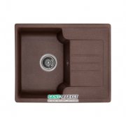 Мийка для кухні Granado Avila врізна 60,2х48,8 см нанограніт marron 0506