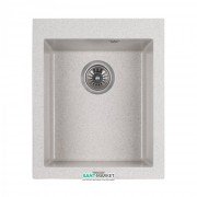 Мийка для кухні Granado Cadiz прямокутна 41х50 см нанограніт gris 2308