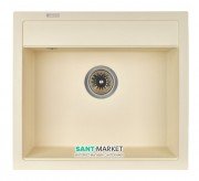 Мийка для кухні Granado Lerida 56х51 см нанограніт ivory 0404