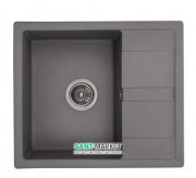 Мийка для кухні Granado Madrid врізна 58х50 см нанограніт grafito 1609