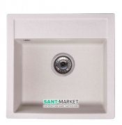 Мийка для кухні Granado Merida 49,6х48 см нанограніт gris 0308