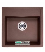 Мийка для кухні Granado Merida 49,6х48 см нанограніт marron 0306