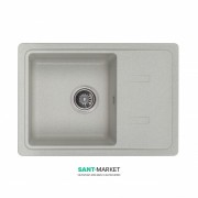Мойка для кухни Granado Palma врезная 62х43,5 см наногранит gris 2008