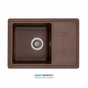 Мойка для кухни Granado Palma врезная 62х43,5 см наногранит marron 2006