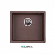Мийка для кухні Granado Under top під стільницю 45,7х40,6 см нанограніт marron 1906