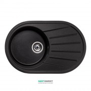 Мийка для кухні Granado Murcia врізна 78х50 см нанограніт black shine 1701