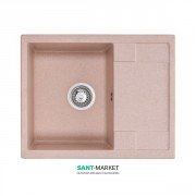 Мийка для кухні Granado Altea врізна 61х49,5 см нанограніт avena 1302