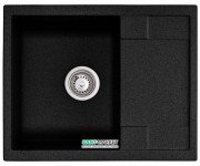 Мийка для кухні Granado Altea врізна 61х49,5 см нанограніт black shine 1301