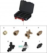 Стартовый набор TECE TECEflex с фитингами латунь/бронза/пластик 700004