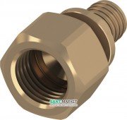 Соединение прямое Tece TECEflex с внутренней резьбой 40xRp 11/2 бронза 705108