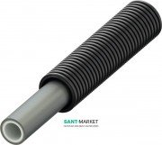Труба універсальна 5S в захисній гофротрубе TECE TECEflex D 16х2,2 мм бухта 75 м чорний 704616