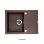 Мойка для кухни Granado Blanos врезная 68х50 см наногранит marron 2506