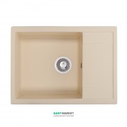 Мойка для кухни Granado Linares врезная 67,5х49,5 см наногранит ivory 0804