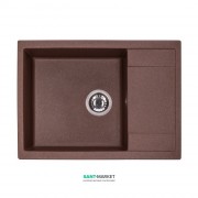 Мийка для кухні Granado Linares врізна 67,5х49,5 см нанограніт marron 0806