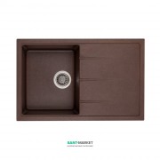 Мийка для кухні Granado Toledo врізна 78х50 см нанограніт marron 2106