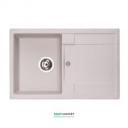 Мойка для кухни Granado Valencia врезная 77,5х49,5 см наногранит gris 0708
