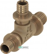 Тройник 90° редукционный TECE TECEflex 40х25х40 бронза 710615