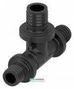 Трійник TECE TECEflex 40х20х40 PPSU чорний 730536