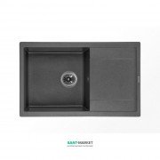 Мойка для кухни Granado Alicante врезная 78х49,5 см наногранит grafito 2409