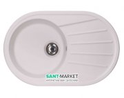 Мийка для кухні Granado Murcia врізна 78х50 см нанограніт білий 1705