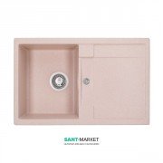 Мийка для кухні Granado Valencia врізна 77,5х49,5 см нанограніт avena 0702