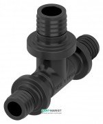 Тройник редукционный TECE TECEflex 32x25х32 PPSU черный 730523