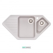 Мийка для кухні Granado Ibiza врізна 97,9х50 см нанограніт gris 1808