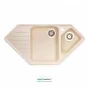 Мойка для кухни Granado Ibiza врезная 97,9х50 см наногранит ivory 1804