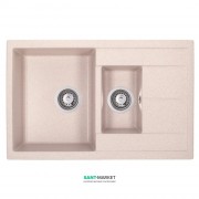 Мийка для кухні Granado Leon врізна 76,5х49 см нанограніт terra 1003