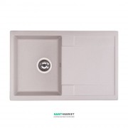 Мийка для кухні Granado Vigo врізна 77,5х49,5 см нанограніт gris 1408