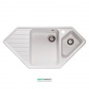 Мийка для кухні Granado Ibiza врізна 97,9х50 см нанограніт white 1805