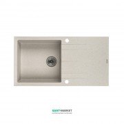 Мийка для кухні Granado Mora врізна 95,2х49,7 см нанограніт gris 2608