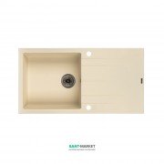 Мийка для кухні Granado Mora врізна 95,2х49,7 см нанограніт ivory 2604