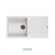 Мойка для кухни Granado Mora врезная 95,2х49,7 см наногранит white 2605