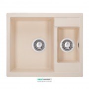 Мийка для кухні Granado Samora врізна 57,9х48,8 см нанограніт ivory 0904