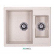 Мойка для кухни Granado Samora врезная 57,9х48,8 см наногранит terra 0903