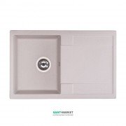 Мийка для кухні Granado Vigo врізна 77,5х49,5 см нанограніт gris 1408
