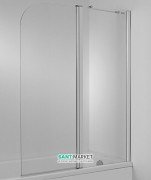 Шторка для ванної Jika Cubito Pure 115х140 см скляна права H2574260026681