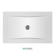 Душевой поддон Jika Cubito Pure 120х80 см сталь белый H2164200000001