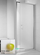 Дверь душевая Jika Cubito Pure 100х195 см профиль хром стекло Arctic H2542430026661